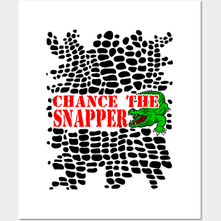 chance the snapper chicago alligator Posters and Art